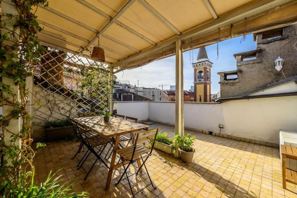 Buenos Aires' Nest - 10 Minutes From Duomo With Terrace Apartman Milánó Kültér fotó