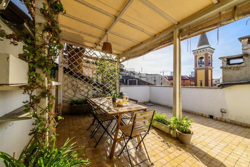 Buenos Aires' Nest - 10 Minutes From Duomo With Terrace Apartman Milánó Kültér fotó